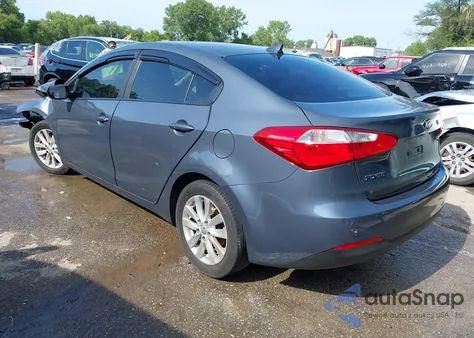 2016 Kia Forte Lx из США, поврежденный, VIN KNAFX4A62G5608970